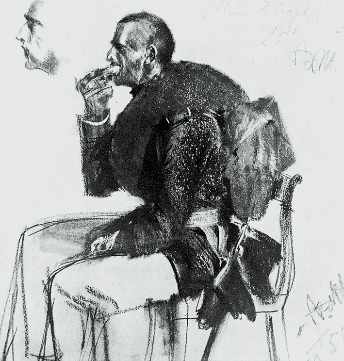  Adolpyh Von Menzel —— 速写 视点出版 (93)